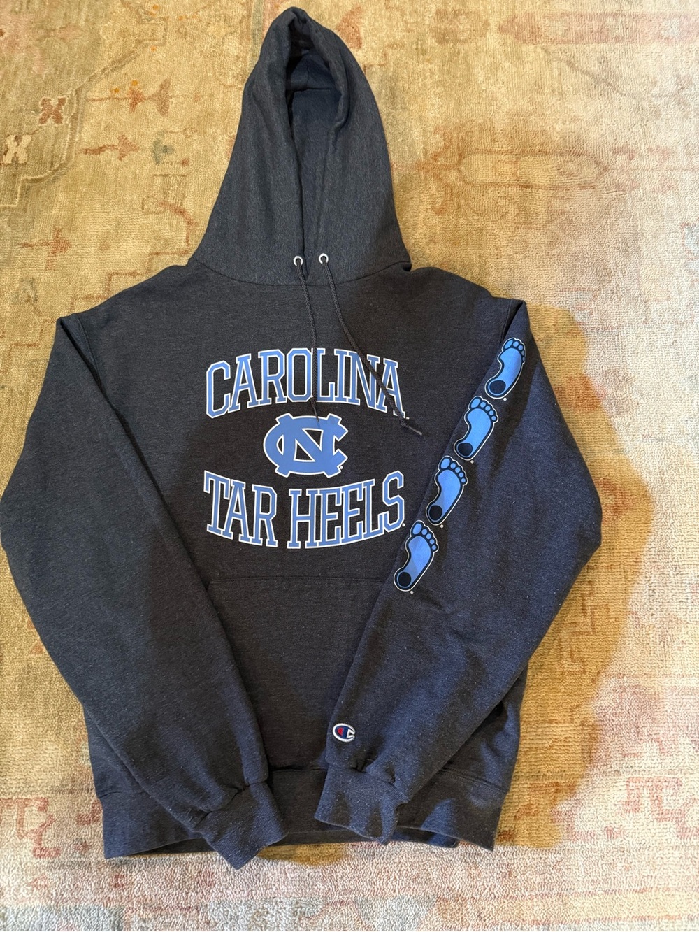 Carolina Tar Heels Grey Hoodie - Champion